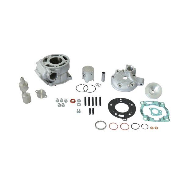 Cylinder kompletny z głowicą i zaworem wydechowym Nikasil STD Yamaha DT 125 R/RE/X, TDR 125, TZR125 56,00mm Athena | P400485100019
