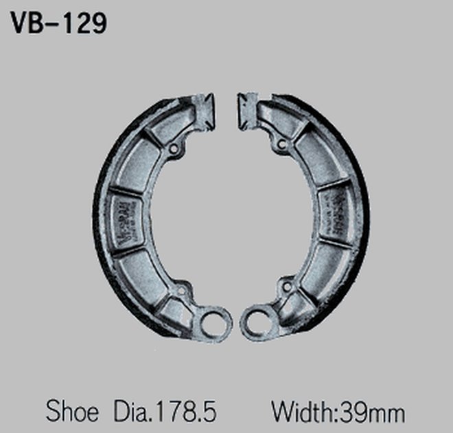 Szczęki hamulcowe Honda CB 650/750 Vesrah | VB-129S