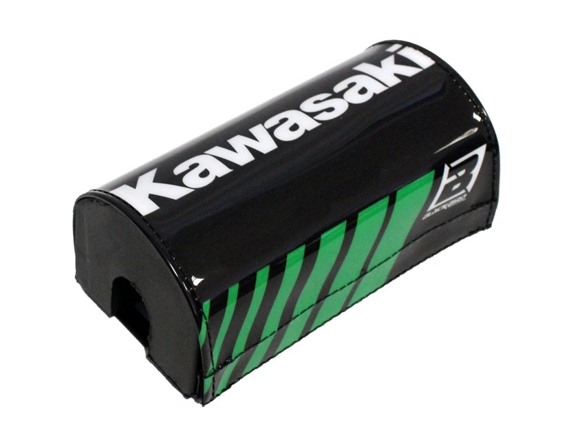 Osłona kierownicy PRO TAPER (28mm) LOGO Kawasaki Kolor Czarny Zielony Blackbird | E5043R/31