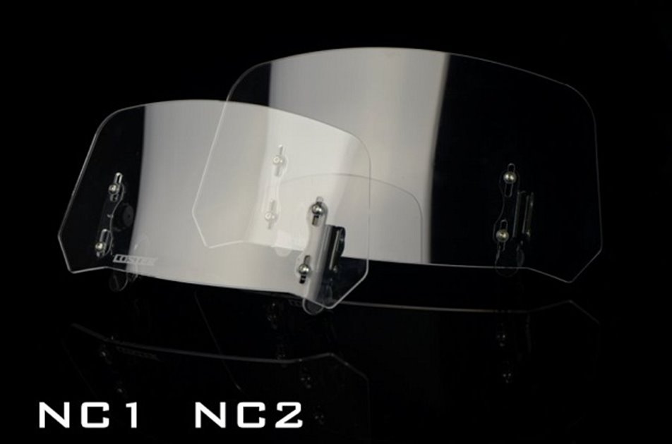 Deflektor motocyklowy Adventure NC2 23x15 cm Loster