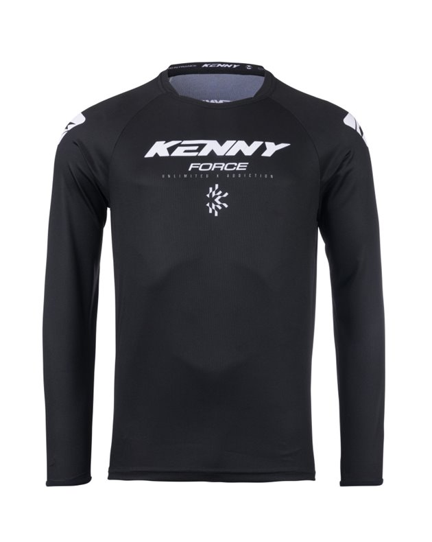 Koszulka Cross/Enduro Track Kid/Junior/Dziecięce Focus Black XS (10/12 LAT) Kenny Racing | 251-3504012-53