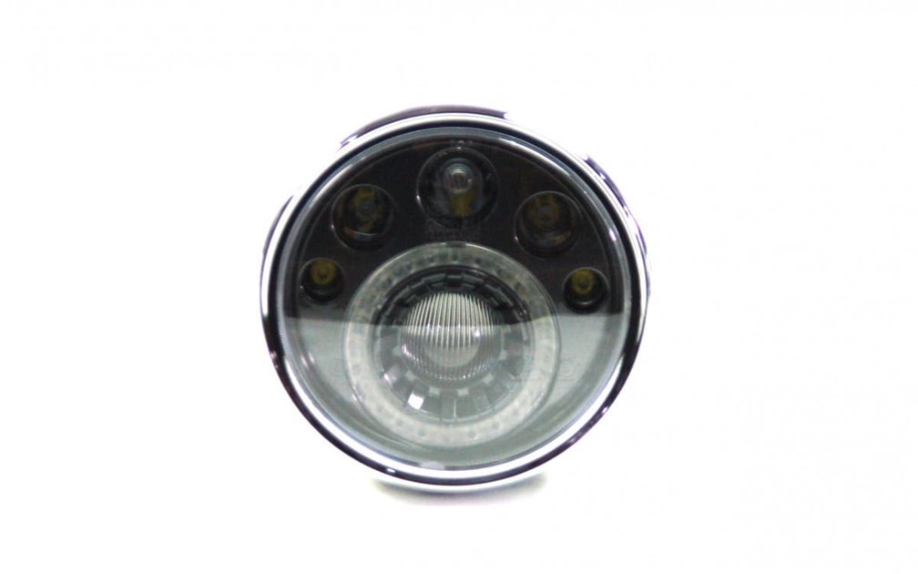 Reflektor LED Homologacja E4 E24 do motocykla / motoroweru | 5905220854820