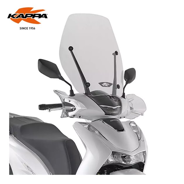 Szyba akcesoryjna Honda SH 125 150 54x49cm przeźroczysta Kappa | KD1181ST