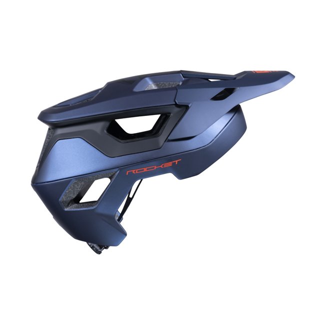 Kenny Racing Kask Rowerowy MTB Rocket Dark Blue Niebieski / Pomarańczowy L (59-60 CM) | 232-2008070-5602