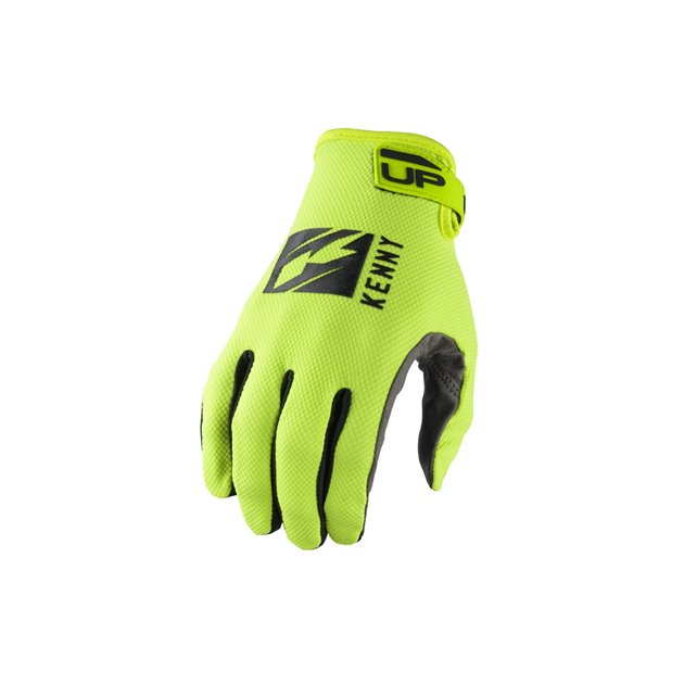 Rękawice Cross/Enduro/MTB UP Neon Yellow L Kenny Racing | 241-2508011-1097