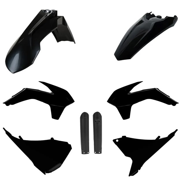 Zestaw plastików Body Kit Polisport czarny | 91468
