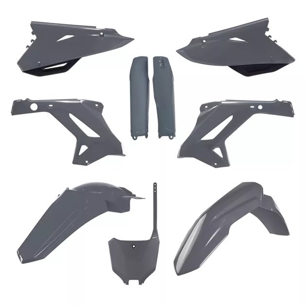 Zestaw plastików Body Kit Polisport MX Restyling szary | 91312