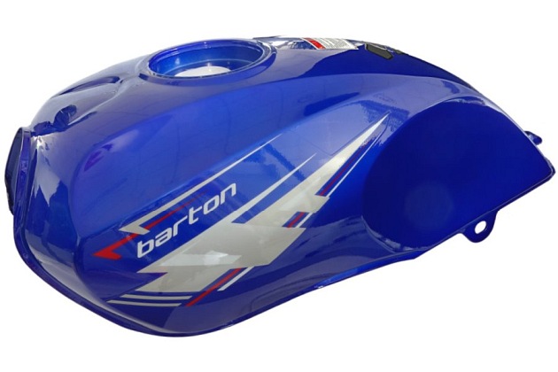 Zbiornik paliwa niebieski MOTOROWER 50cm3 Barton Fighter 2 / Euro 5 Moretti