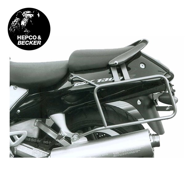 Stelaż kufrów bocznych Suzuki GSX 1300 R Hayabusa 1999-2007 Hepco Becker | 650398 00 01
