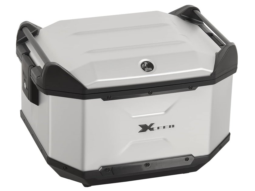 Kufer centralny Xceed 45L srebrny Hepco & Becker | 610224 00 09