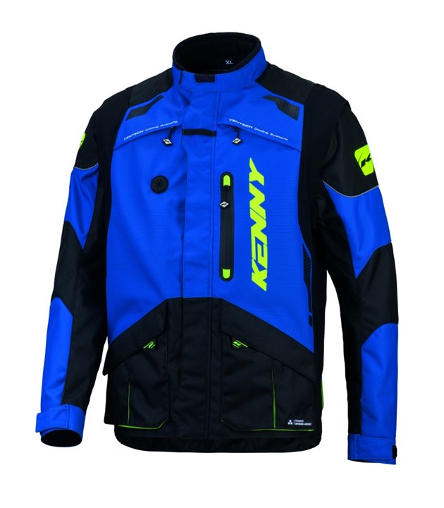 Kurtka ADVENTURE/ENDURO Titanium Blue XXXL Kenny Racing | 261-3704011-5902