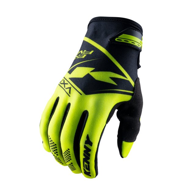 Rękawice Cross/Enduro Brave Żółty Fluo/Czarny XL Kenny Racing | 231-2904011-1197