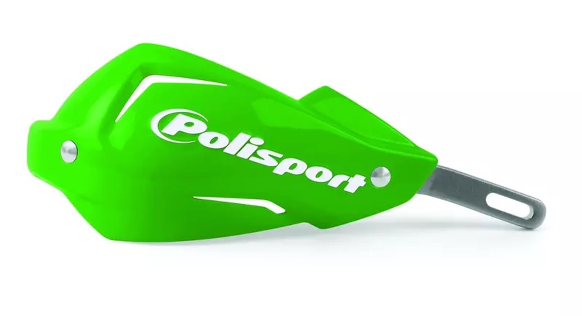 Komplet osłon dłoni Polisport Touquet zielone | 8306700007