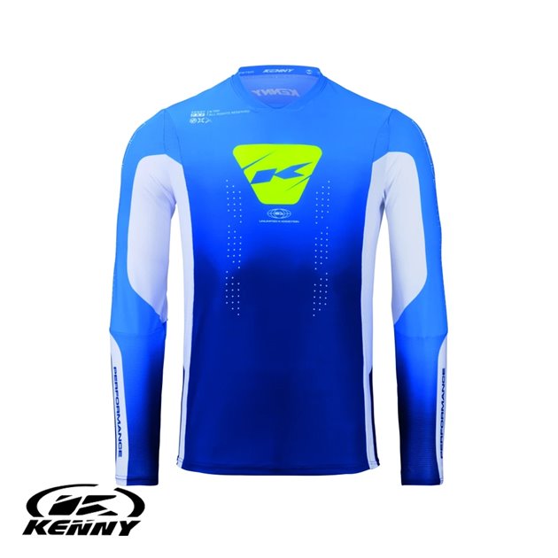 Koszulka Cross/Enduro Performance Blue Rozmiar XL Kenny Racing | 261-3302011-5702