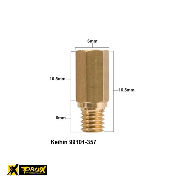 Dysza główna Keihin typ 99101-357 średnica #185 ProX | 45.185/1