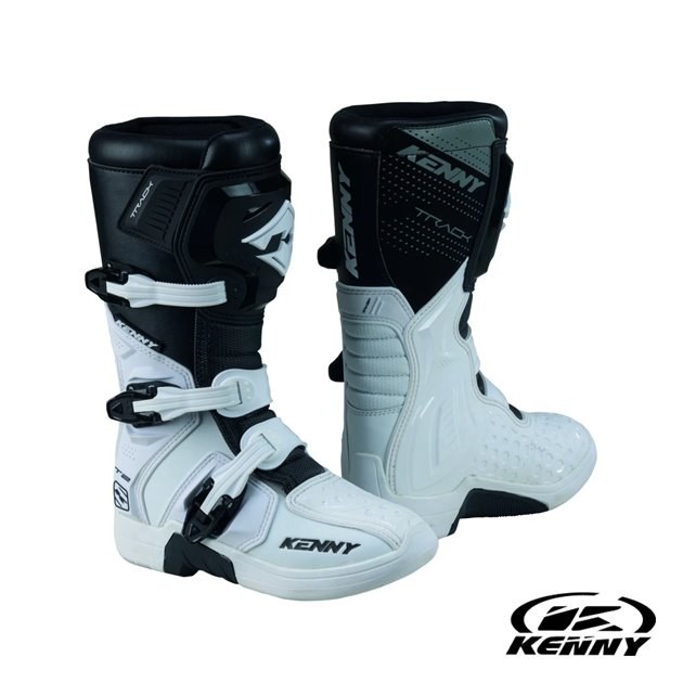 Buty cross/enduro Kenny Racing Track T2 White Rozmiar 38 | 261-7103202-3800