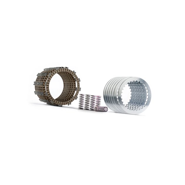 HINSON ZESTAW TARCZE SPRZĘGŁOWE Z PRZEKŁADKAMI I SPRĘŻYNAMI YAMAHA YZ 85 2002-2026; YZ 85LW 2022-2026 (FSC CLUTCH PLATE & SPRING KIT 7 PLATE)