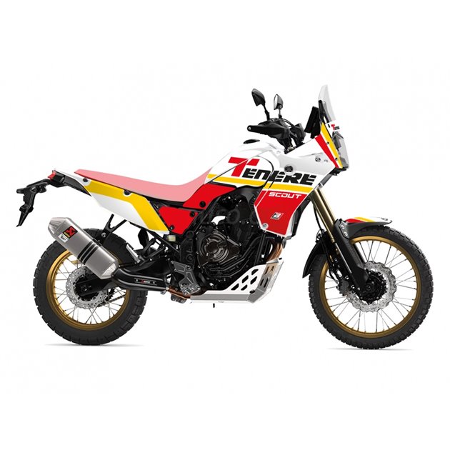 BLACKBIRD KOMPLET NAKLEJEK (OKLEIN) YAMAHA TENERE 700 2020-2024 RALLY RIDE KOLOR CZERWONY
