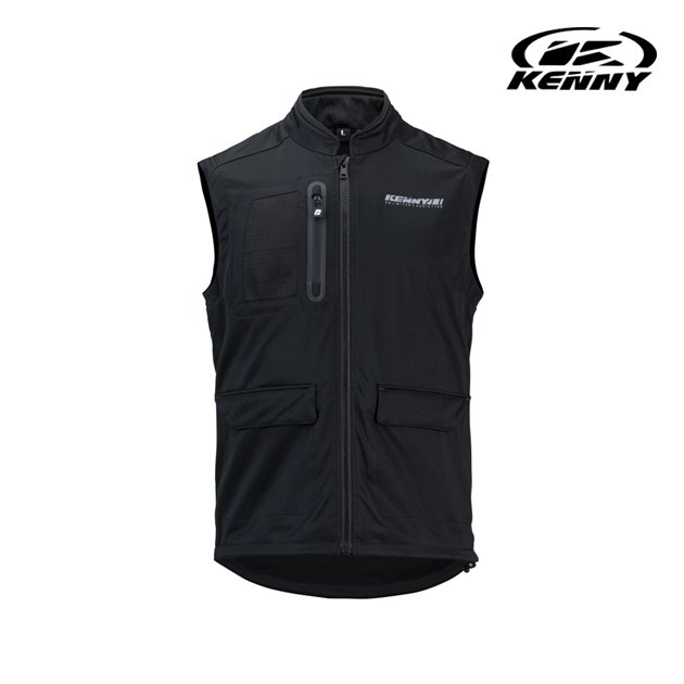 Kenny Racing Kamizelka Bodywarmer + czarny M | 221-7706020-55