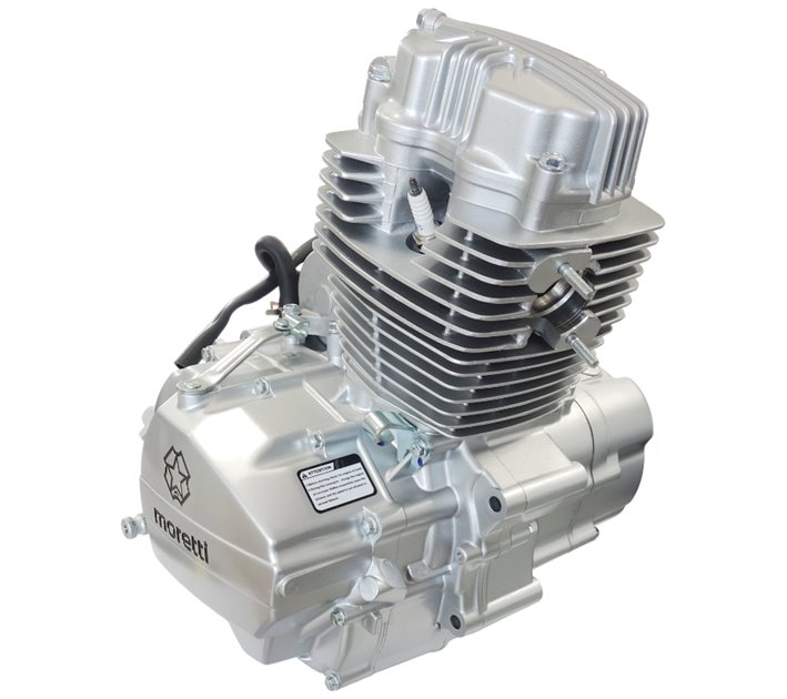 Silnik Moretti pionowy 156FMI, 125cc 4T, 5-biegowy manual (bez oleju)