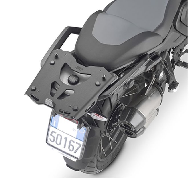 Stelaż płyta kufra centralnego BMW R1300 GS aluminiowy Monokey czarny Kappa | KRA5143