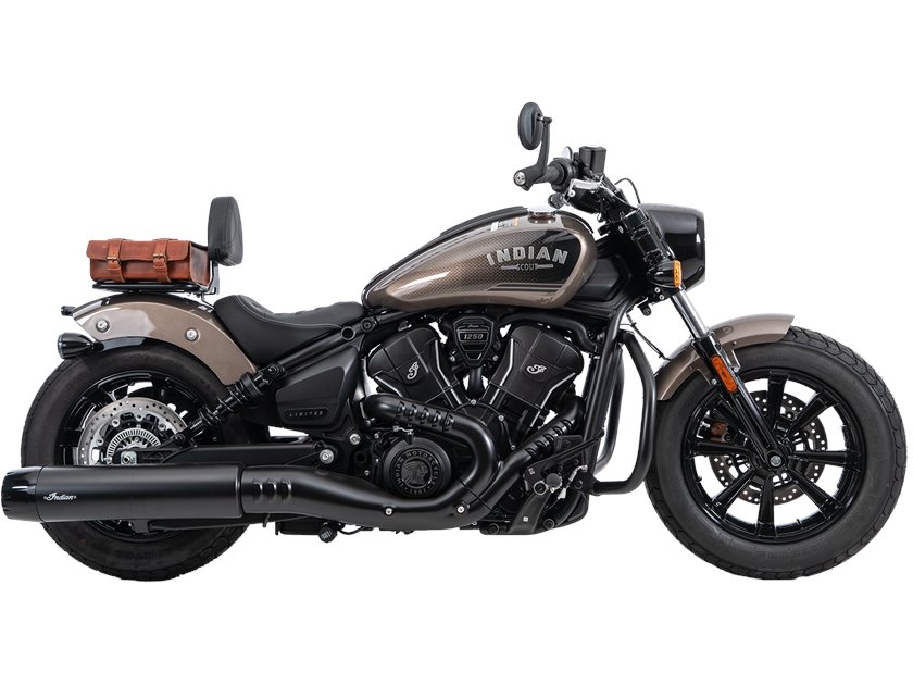 Bagażnik Solo z oparciem Indian Scout Bobber czarny Hepco & Becker | 6127697 00 01
