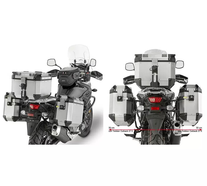 Stelaż kufrów bocznych Monokey Cam Side Suzuki DL 650 V-Strom Kappa | KL3112CAM