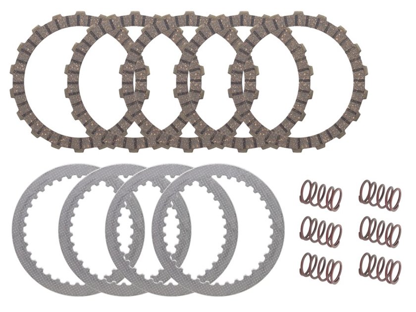 TARCZE SPRZĘGŁOWE Z PRZEKŁADKAMI I SPRĘŻYNAMI (KOMPLET) HONDA GROM 125 22-24, Z 125 MONKEY 22-24 (OEM: 22201-KPH-900, 22321-KE8-000, 22401-KPH-900) PSYCHIC