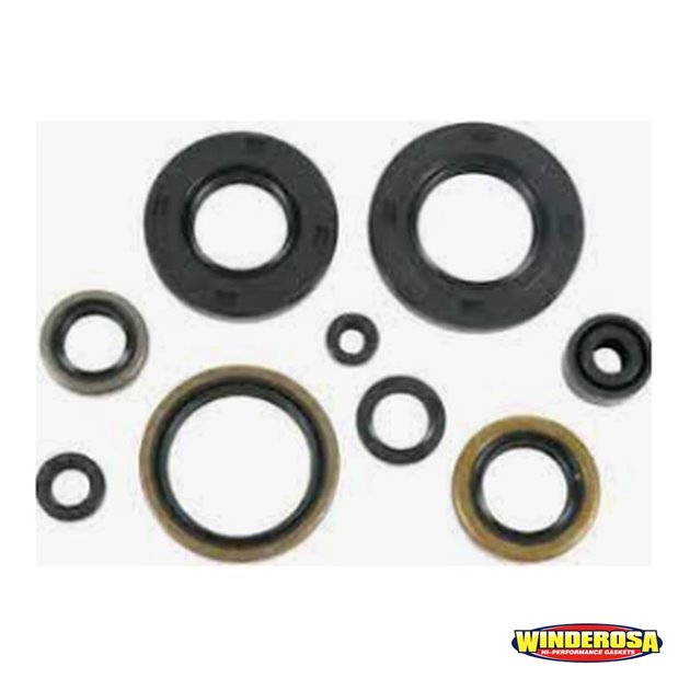 WINDEROSA (VERTEX) KOMPLET (ZESTAW) USZCZELNIACZY SILNIKOWYCH KAWASAKI KX250 88-89