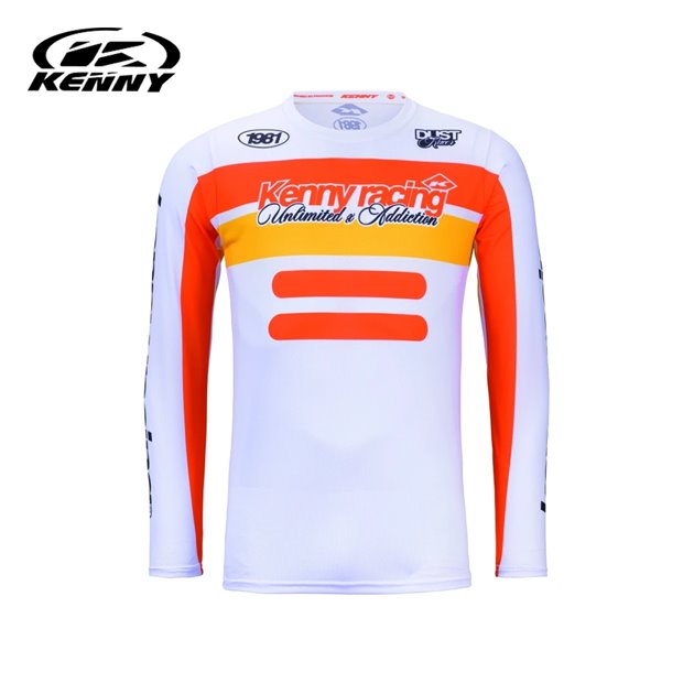 Koszulka Cross/Enduro Force Beach Dust Orange Rozmiar XXL Kenny Racing | 261-3504013-5806