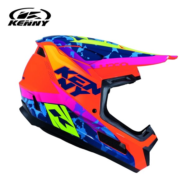 Kask Cross/Enduro Performance ERT Graphic + SOCAL Pomarańczowy / Niebieski Rozmiar M KENNY RACING | 261-0202013-5580