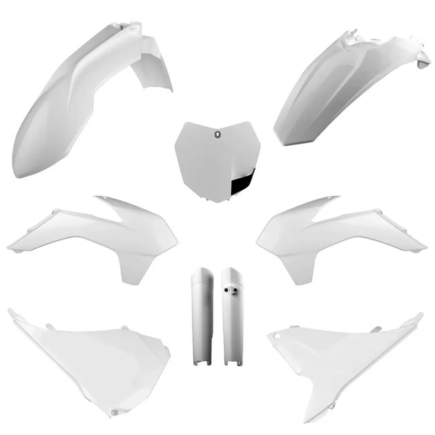 Zestaw plastików Body Kit Polisport biały | 91448