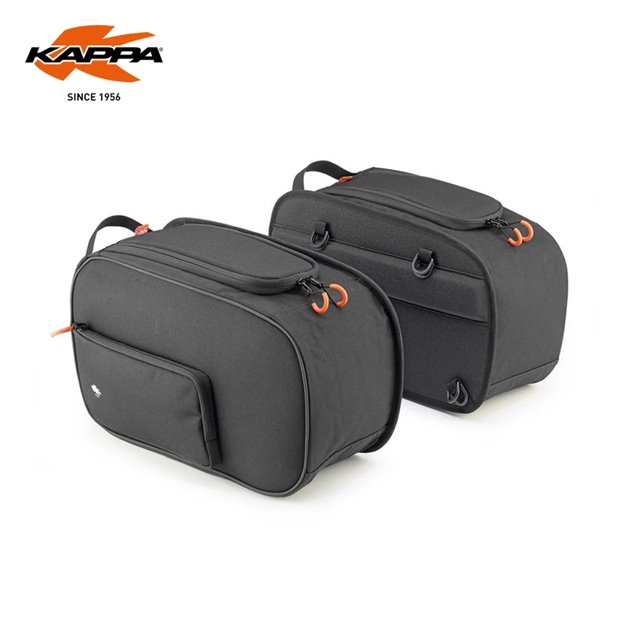 Torby sakwy boczne 17L Stryker Range czarne Kappa | ST105