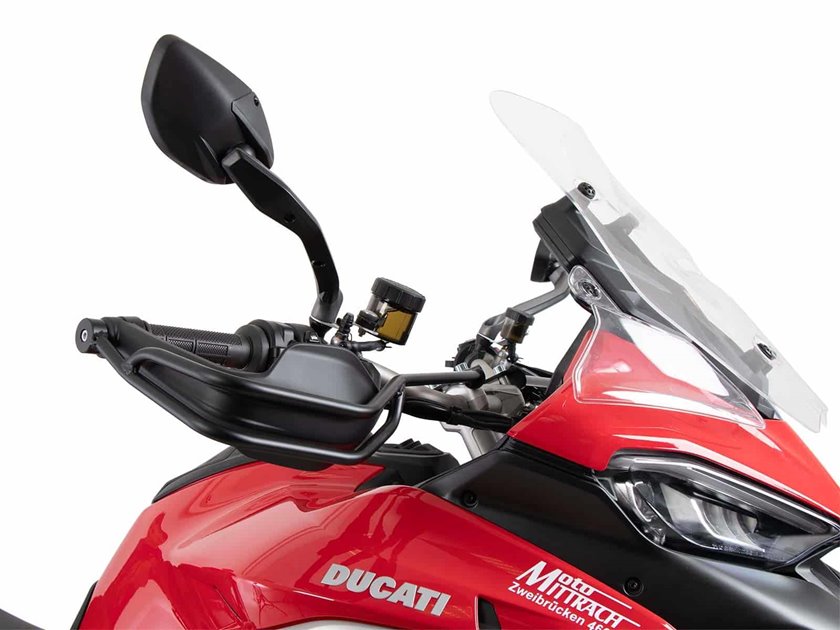 Osłona oryginalnych handbarów Ducati Multistrada V4 / S / S Sport 2021 - 2024 Hepco Becker | 42127614 00 01