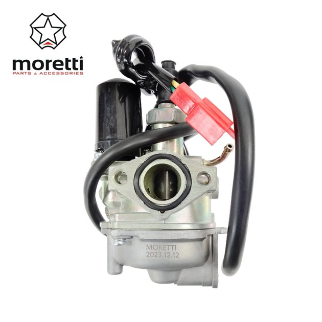 Gaźnik skuter 2T 50cc Honda Dio, ssanie elektryczne Moretti