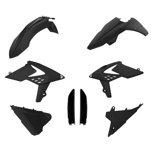 Zestaw plastików Body Kit Polisport Beta 2T 4T 13-17 czarny | 91551