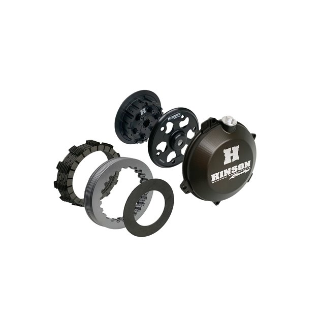 HINSON ZESTAW SPRZĘGŁA GAS GAS EX 250/350F 2024-2026; MC 250/350F 2023-2026; HUSQVARNA FC 250/350 2022-2026; FX 350 2023-2026; KTM SX-F 250/350 2023-2026; XC-F 250/350 2023-2026 (COMPLETE BILLETPROOF CONVENTIONAL CLUTCH KIT)