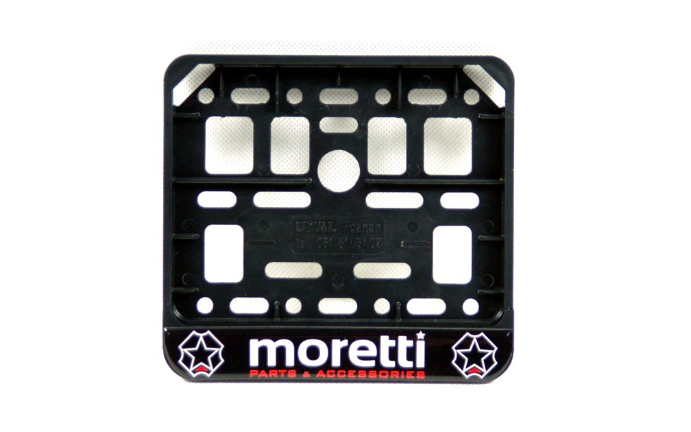 Ramka na tablicę rejestracyjną Moretti (doming) Moretti