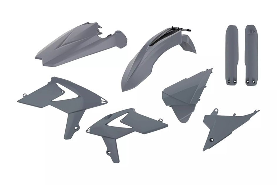 Zestaw plastików Body Kit Polisport szary | 90863