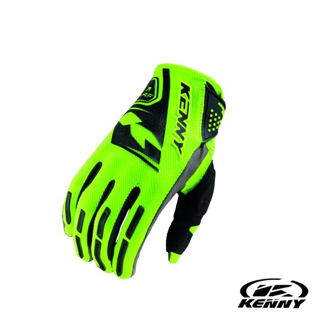 Kenny Racing Rękawice cross/enduro Performance dziecięce Neon Yellow XXL (6) (10 lat) | 261-2804012-0697