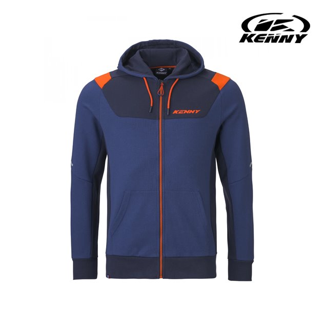 Bluza z kapturem Paddock Navy XXXL Kenny Racing | 261-4601040-59