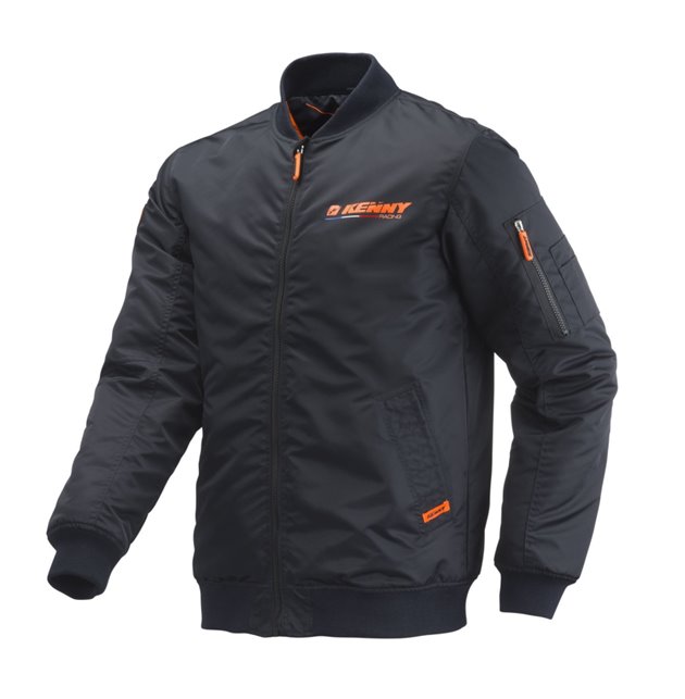 Kurtka Bomber Racing Casual Black L Kenny Racing | 191-4506020-5609