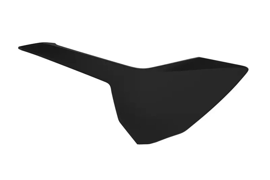 Komplet plastikowych osłon bocznych Polisport czarny | 8418200003