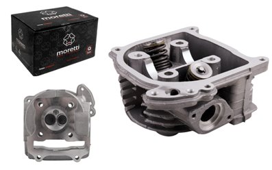Głowica Moretti do skutera 4T 50cc 139QMB długie zawory Skuter 4T