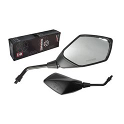 Lusterko oba gwinty prawe do motocykla (gwint 10 mm) z homologacją