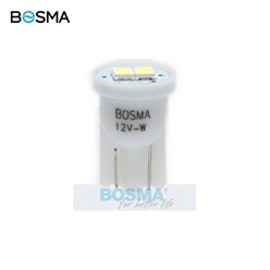 Żarówka BOSMA 12V 2*LED SMD3528 T10 WHITE BLISTER