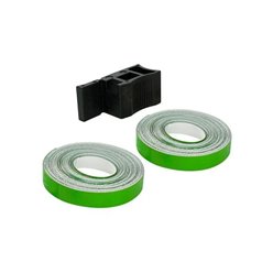 Naklejki na obręcze zielone uniwersalne LAMPA | 90524