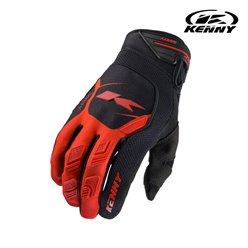 Rękawice Cross/Enduro Safety Red XXXL Kenny Racing | 251-2905011-1306