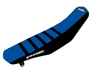 BLACKBIRD POKROWIEC / POSZYCIE NA SIEDZENIE YAMAHA YZ 250F 2019-2023,WR 250F 2020-2023, YZ 450F 2018-2022,WR 450F 2019-2023 ZEBRA KOLOR CZARNY NIEBIESKI
