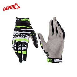 Rękawice MOTO 2.5 X-FLOW Tiger Czarny/Biały/Zielony Fluo, L Leatt | 6023040702